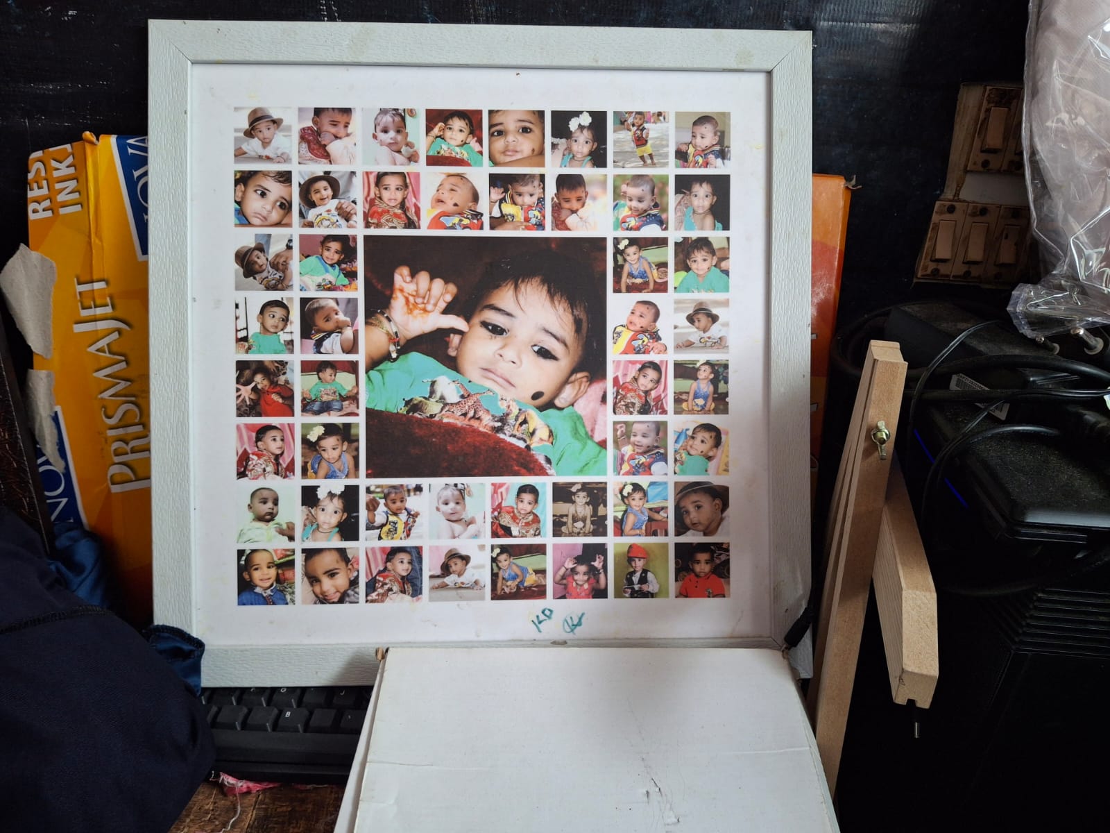 Callender With collage frame